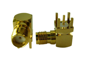 插孔用於 PCB 安裝的 SMA 轉接頭-用於 PCB 安裝的 SMA052-R/A 插孔｜SMA插孔連接器