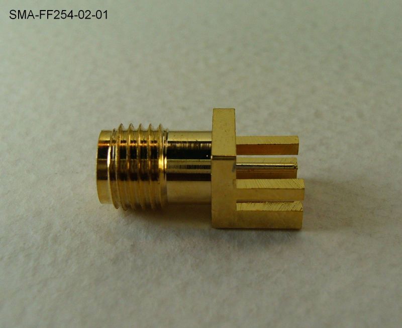 插孔用於 PCB 安裝的 SMA 轉接頭-用於 PCB 安裝的 SMA155-JACK｜SMA插孔連接器