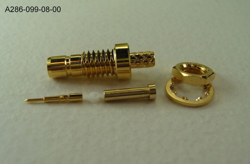 SMB JACK 插孔- 用於 RG1.13 的 SMB014-RP 插孔｜SMC插孔連接器