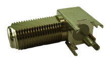 F型 插孔轉接器-F040-R/A 用於 PCB 安裝的插孔｜F型 插孔連接器
