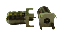 F型 插孔轉接器-F023-JACK 用於 PCB 安裝｜F型 插孔連接器
